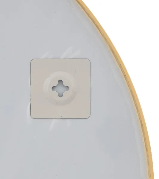 Atmosphera - Nástenné zrkadlo ALICE pr. 70 cm zlatá