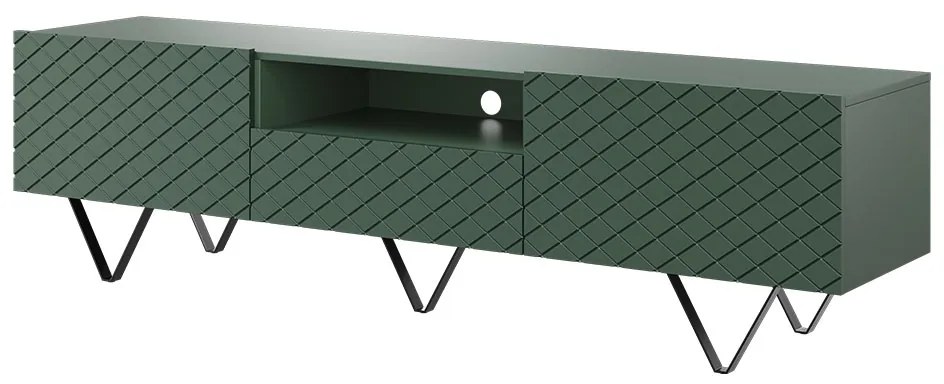 BOGART TV skrinka Scalia 2K1SZ s výklenkom FARBA: labrador mat / čierne nožičky