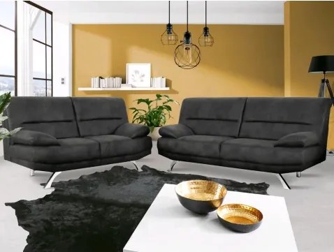 Sedacia súprava Bruno 3-2, čierna látka%