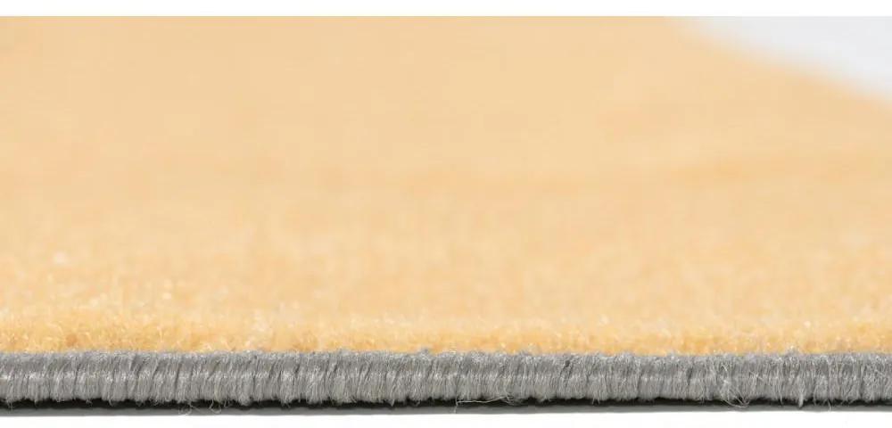 Kusový koberec PP Levis žltý 130x190cm