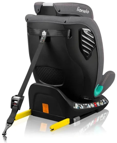 Lionelo - Autosedačka s otočnou základňou BASTIAAN ONE i-Size 40-150 cm Pink Rose