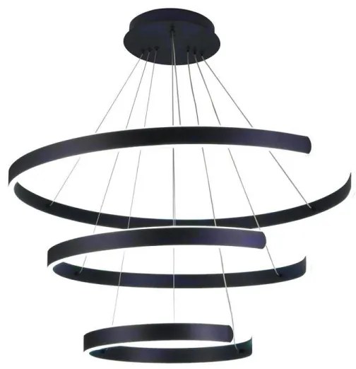 LED Stmievateľný luster na lanku LED/220W/230V 3000-6500K + diaľkové ovládanie