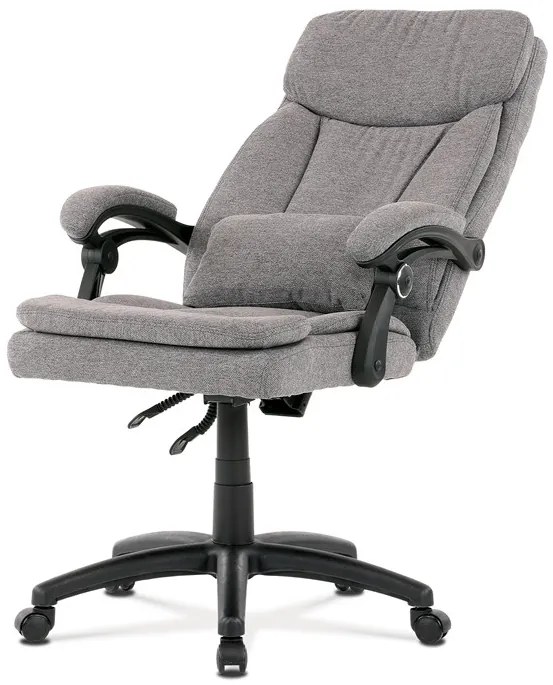 BONTEC Kancelárske kreslo, hojdací mechanizmus, šedá látka, KA-Y362 GREY Farba: Šedá