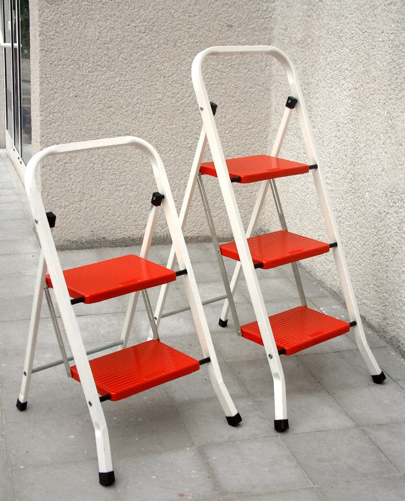 Elkop Jednostranný Oceľový rebrík 3 priečky Počet priečok: 3 priečky