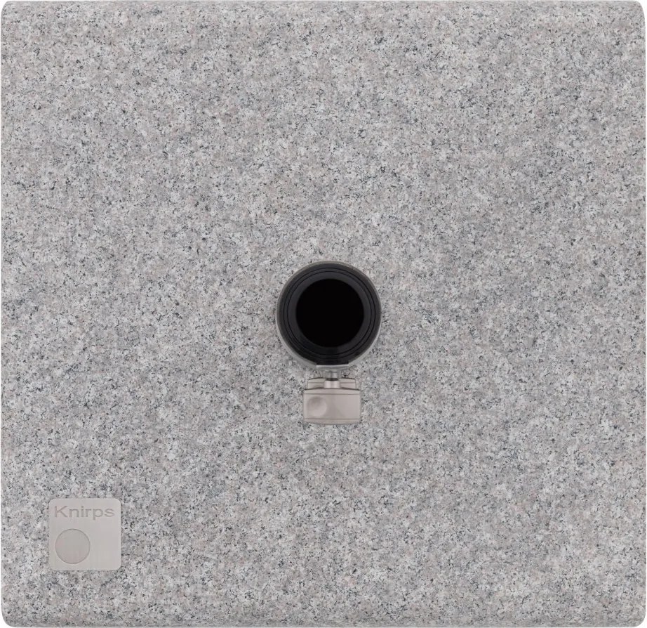 Pojazdný žulový stojan KNIRPS 40 kg svetlý