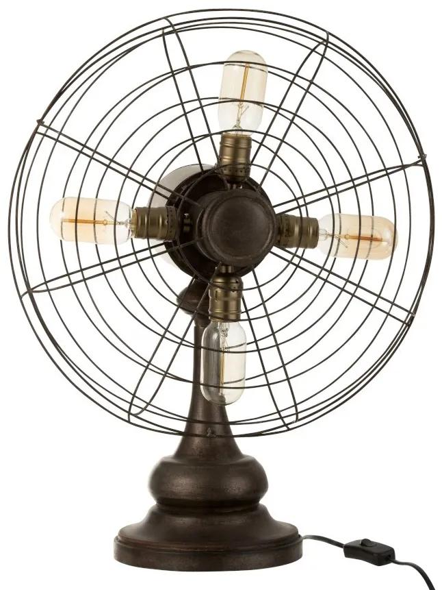 Stolná lampa v tvare ventilátora Fan - 43 * 24 * 56 cm