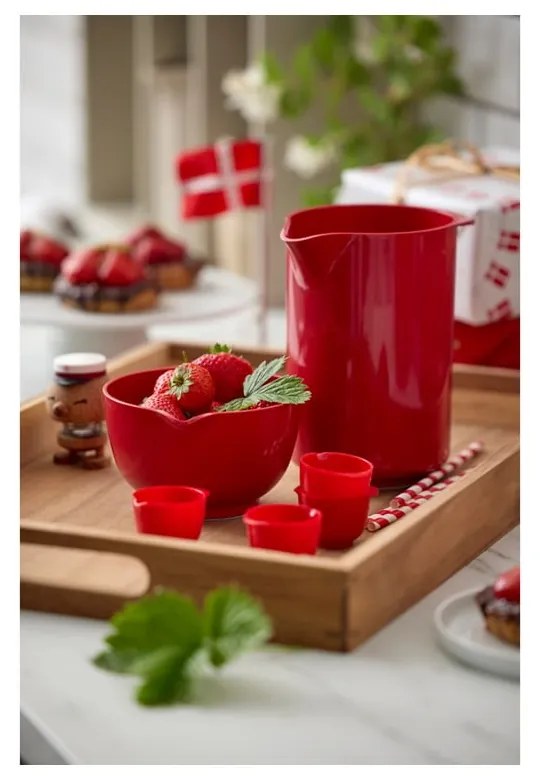 Červené misy v súprave 4 ks ø 23 cm Margrethe – Rosti