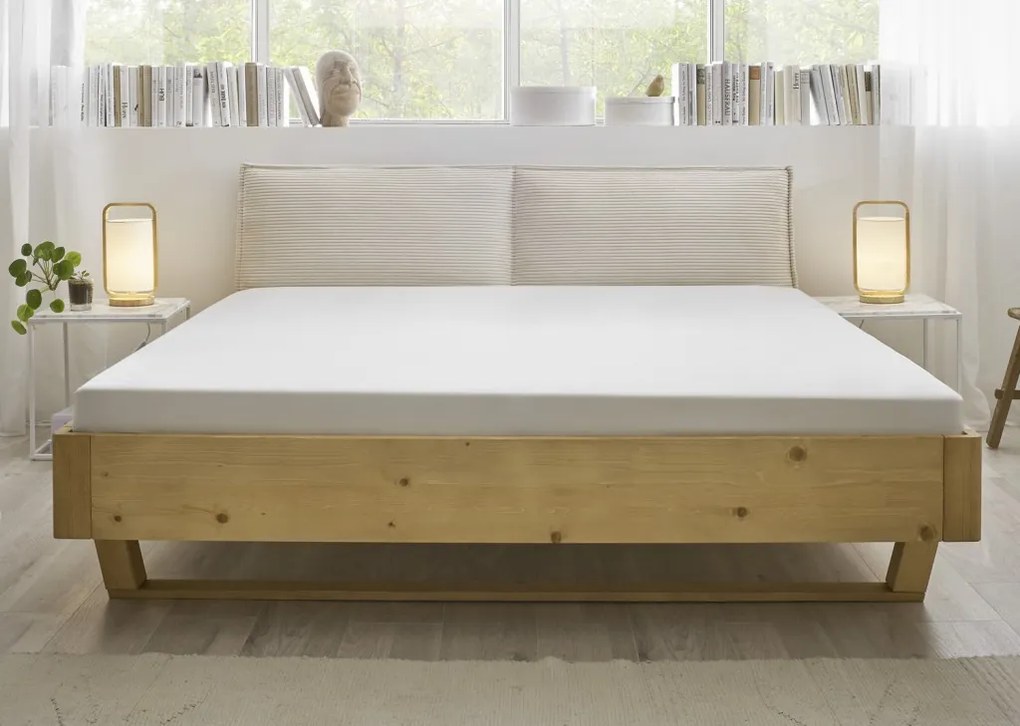 Posteľ z masívneho dreva Andria 180x200 cm, prírodný smrek