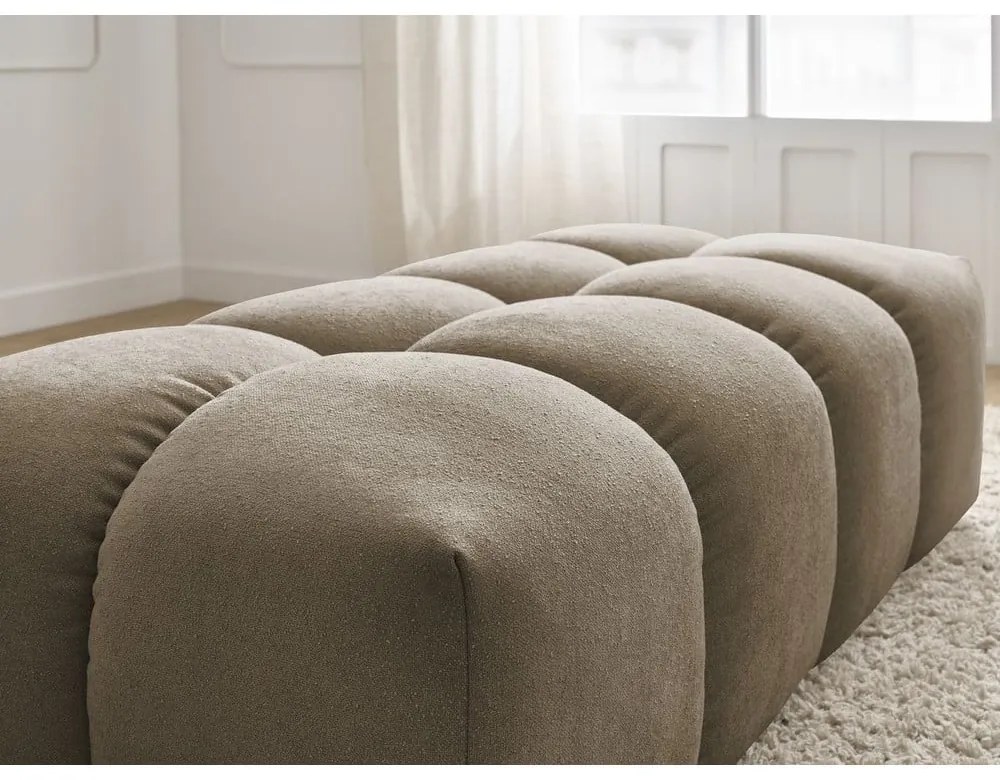 Taupe ženilková podnožka Everest – Bobochic Paris