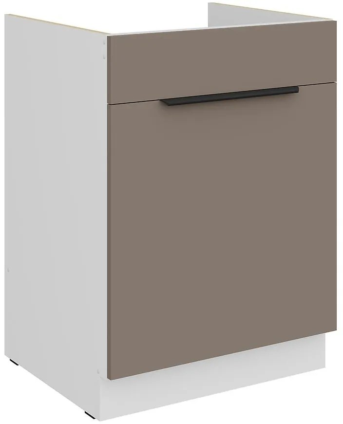 Kuchynská skrinka Aria-Ta/Wh Anti Fingerprint 60zl 1s Bb