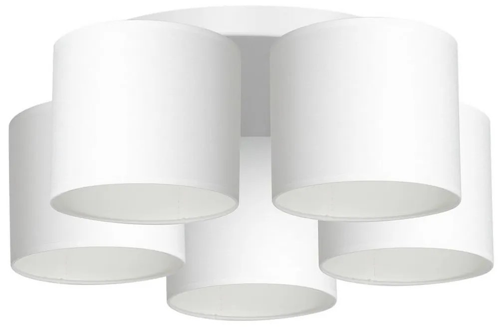 Luster prisadený ARDEN 5xE27/60W/230V biela