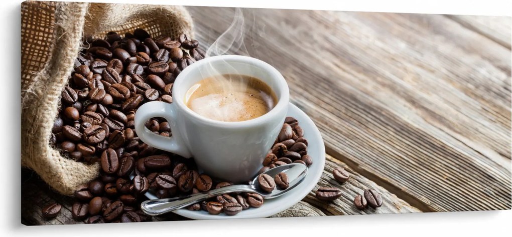 Obraz - Espresso (120x50 cm)
