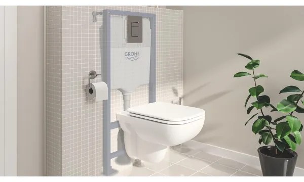 GROHE 39817000 - Sada pre WC SOLIDO 1,13 m keramika/biela