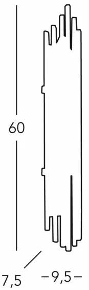 Kolarz 0342.63.3 - Nástenné svietidlo ONTARIO 3xE14/40W/230V 60 cm 24K zlatý