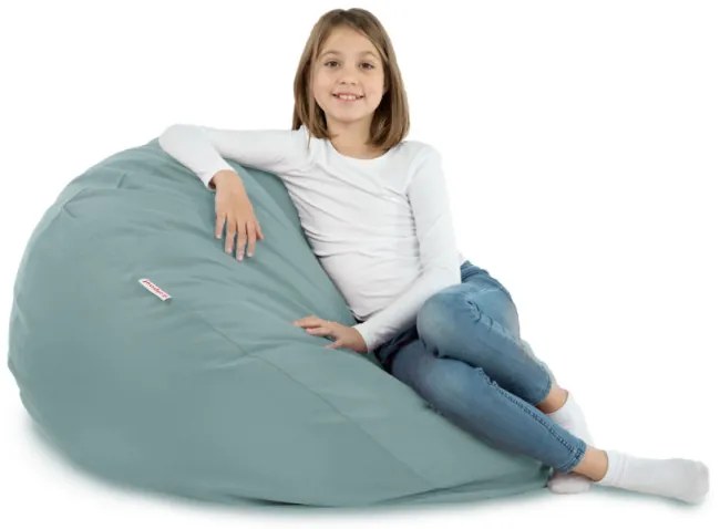 Plyšový sedací vak SAKO mätový