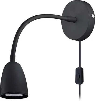 LED nástenné svetlo Solight čierna WO54-B