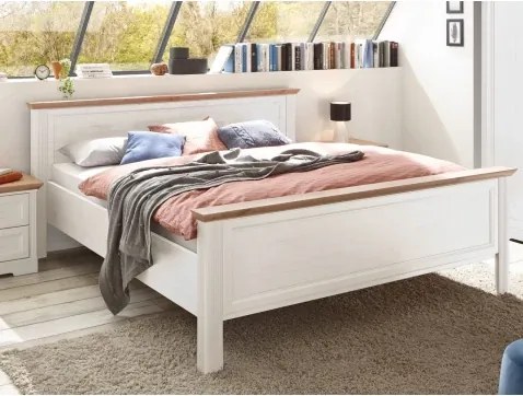 Posteľ Jasmin 180x200 cm, borovica/dub artisan%