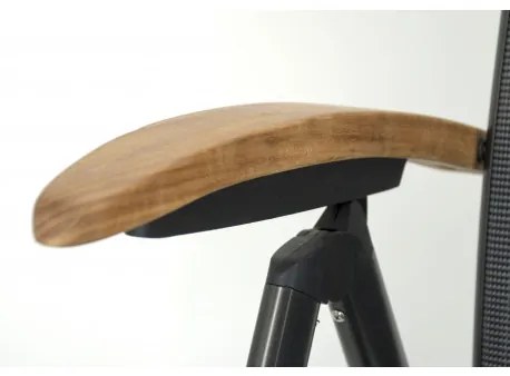 Doppler CONCEPT YELMO 4+1 - záhradné sedenie (hliník / teakové drevo)