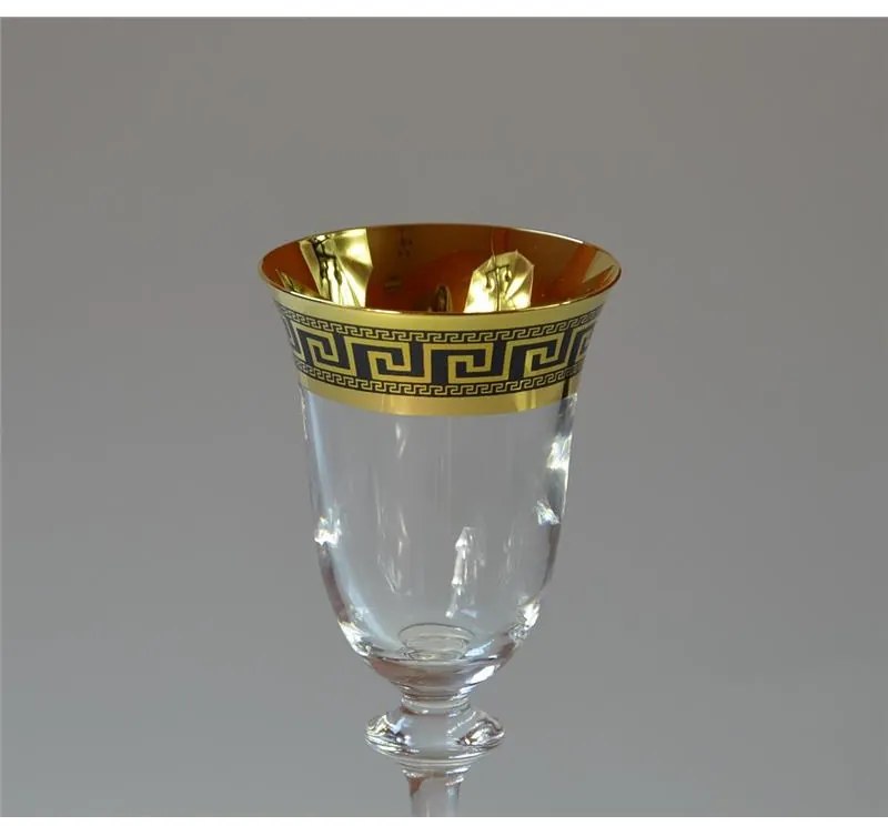 BOHEMIA ANGELA VERSO GOLD POHÁR NA DESTILÁTY 60 ML SADA 6 KS