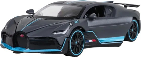 Model auta Bugatti Divo RASTAR 1:32 sivý