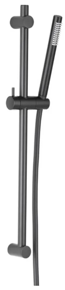 KFA Armatura 841-363-81 - Sprchová sada MOZA nerez/matná čierna