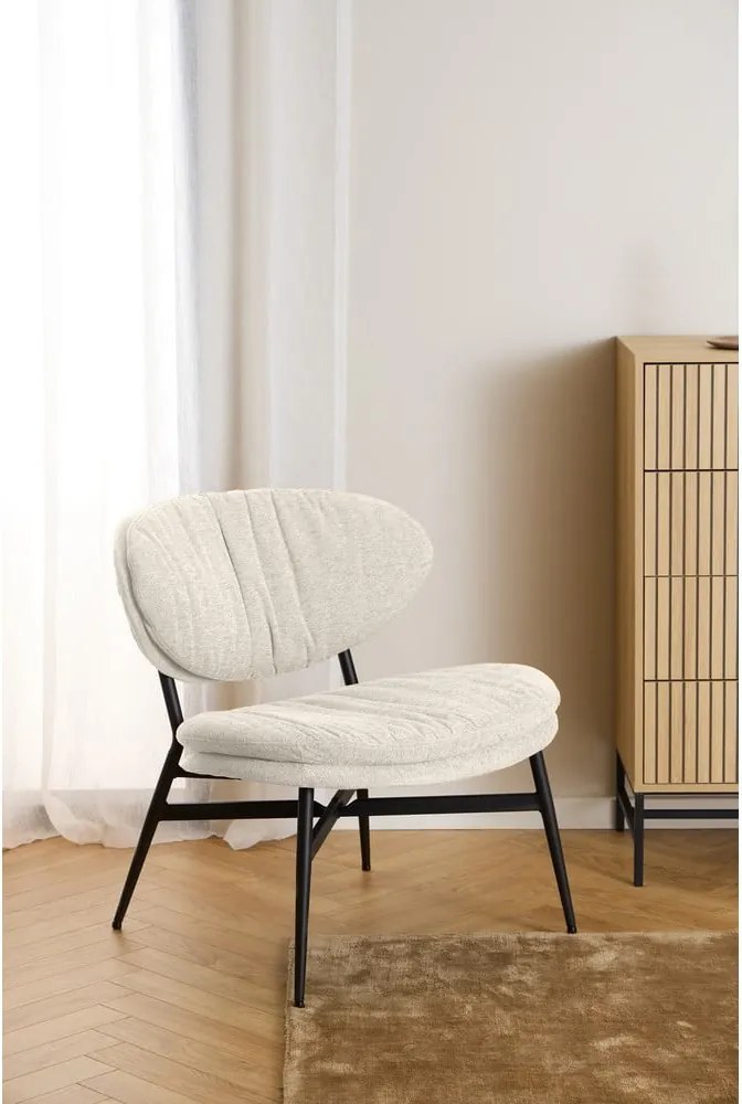 Béžové kreslo Burma – Actona