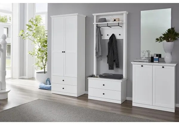 Komoda LIANTE 49x81 cm biela