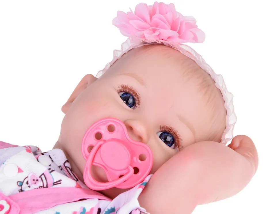 Bábika v ružovom overale s volánkom + doplnky JOKOMISIADA ZA5359