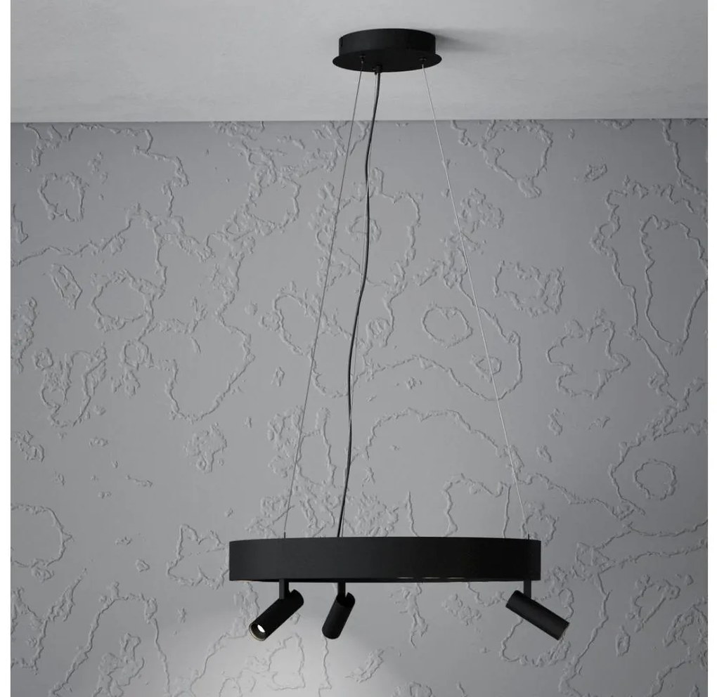 Eglo 390053-LED Stmievateľný luster na lanku BRUSCOLI 3xLED/8W/230V +3xLED/8,5W+DO