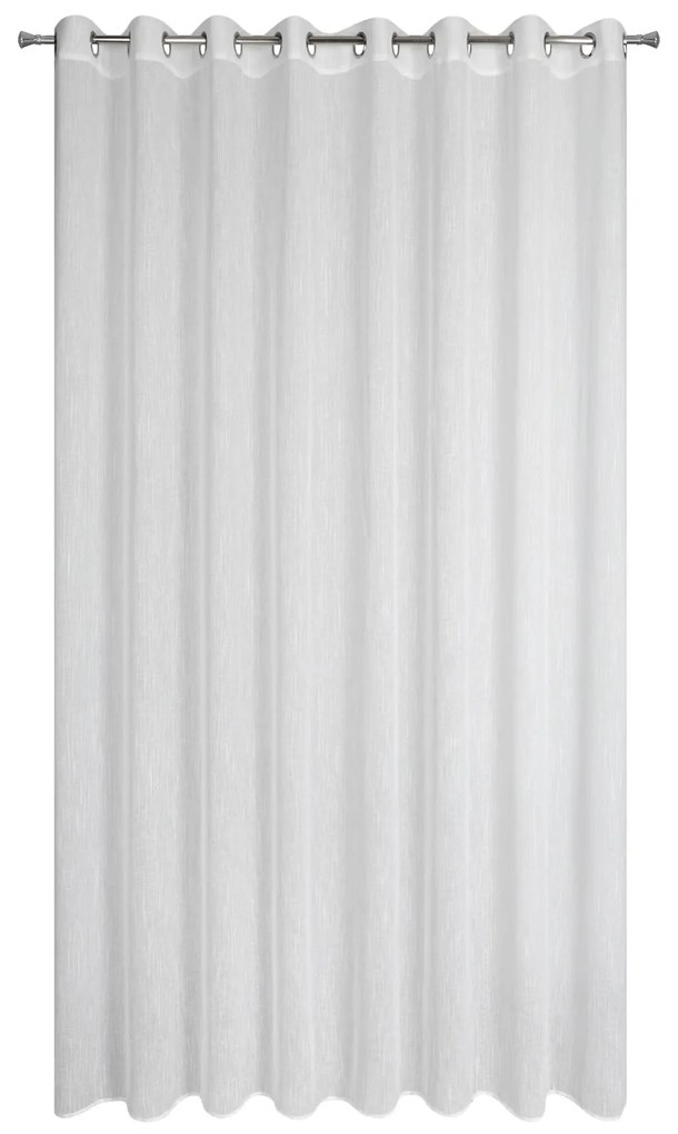 ZÁCLONA NA KRÚŽKOCH CARLA 300X250 CM BIELA