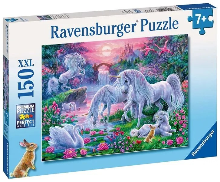 Ravensburger Puzzle Jednorožci pri západe slnka 150 XXL dielikov