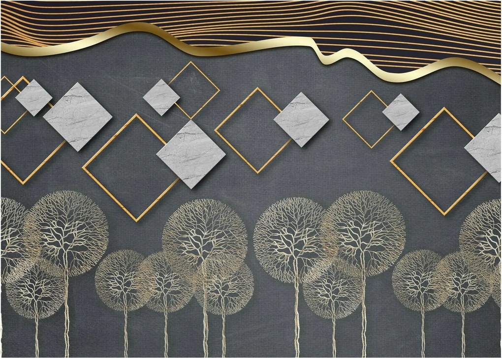 Obraz abstrakcie (70x50 cm)