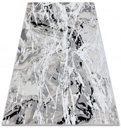 Koberec GLOSS 8488 37 Abstrakcia, glamour - béžový, sivý