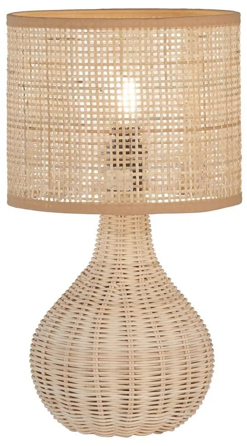 Stolová lampa v prírodnej farbe (výška 37 cm) Nature – Fischer &amp; Honsel