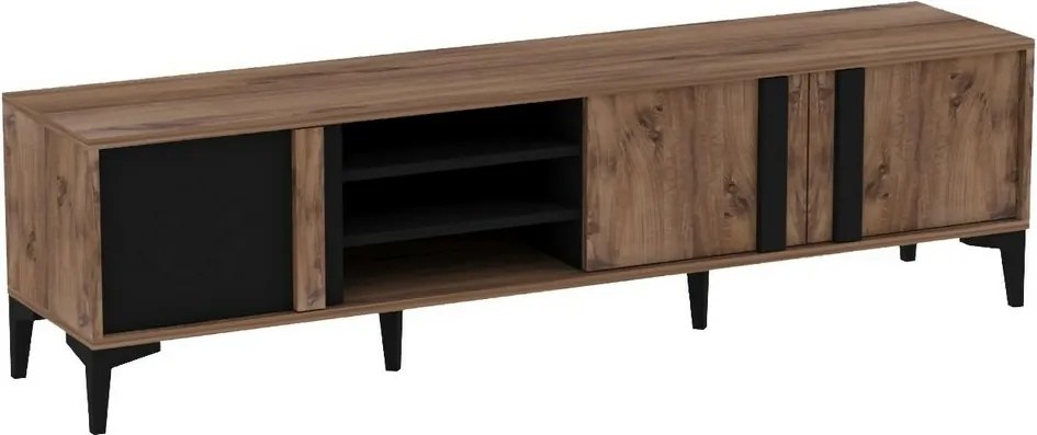 Mengu Atlantic Pine a Anthracite TV stolík