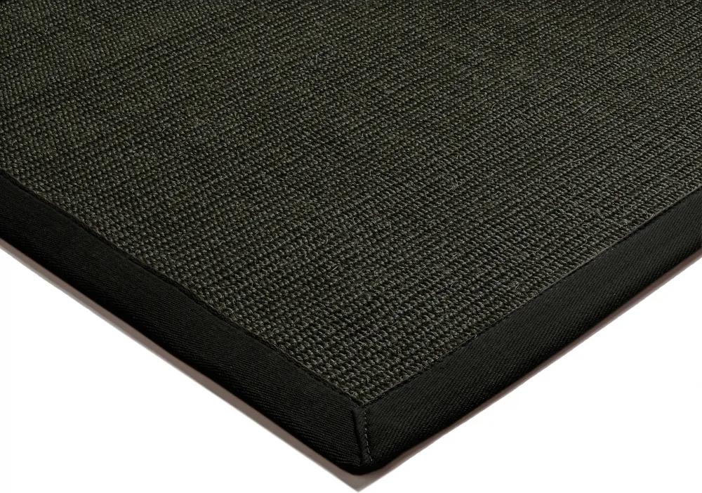 Bighome - Sisal koberec - čierna