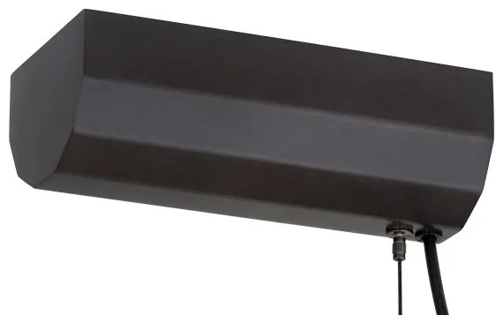 Argon 8628 - LED Luster na lanku HAMPTON LED/60W/230V 3000K 80 cm čierna