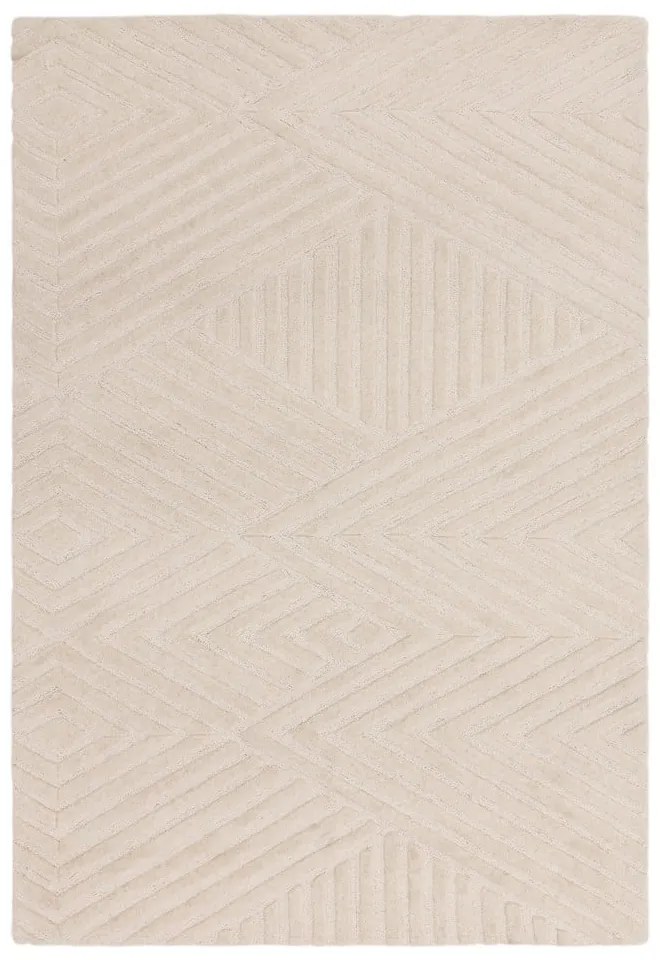 Krémovobiely vlnený koberec 160x230 cm Hague – Asiatic Carpets