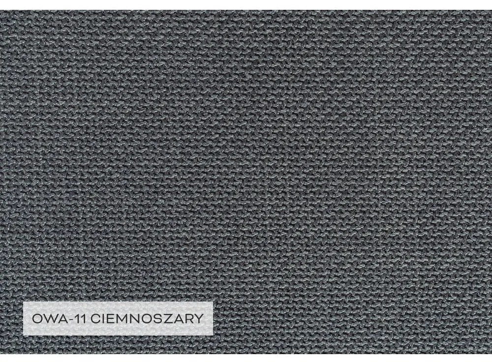 Tmavosivá rozkladacia pohovka 207 cm Simon – Miuform