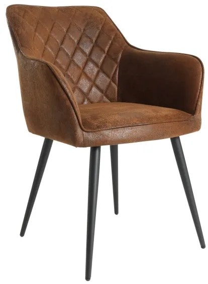 Eglo 424708 - Jedálenská stolička MASANTOL 81,5x63 cm hnedá