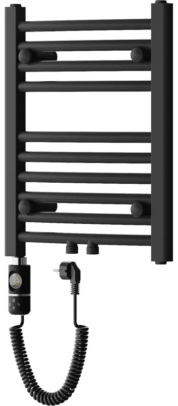 Mexen Ares, elektrické vykurovacie teleso 500 x 400 mm, 300 W, čierna, W102-0500-400-2300-70