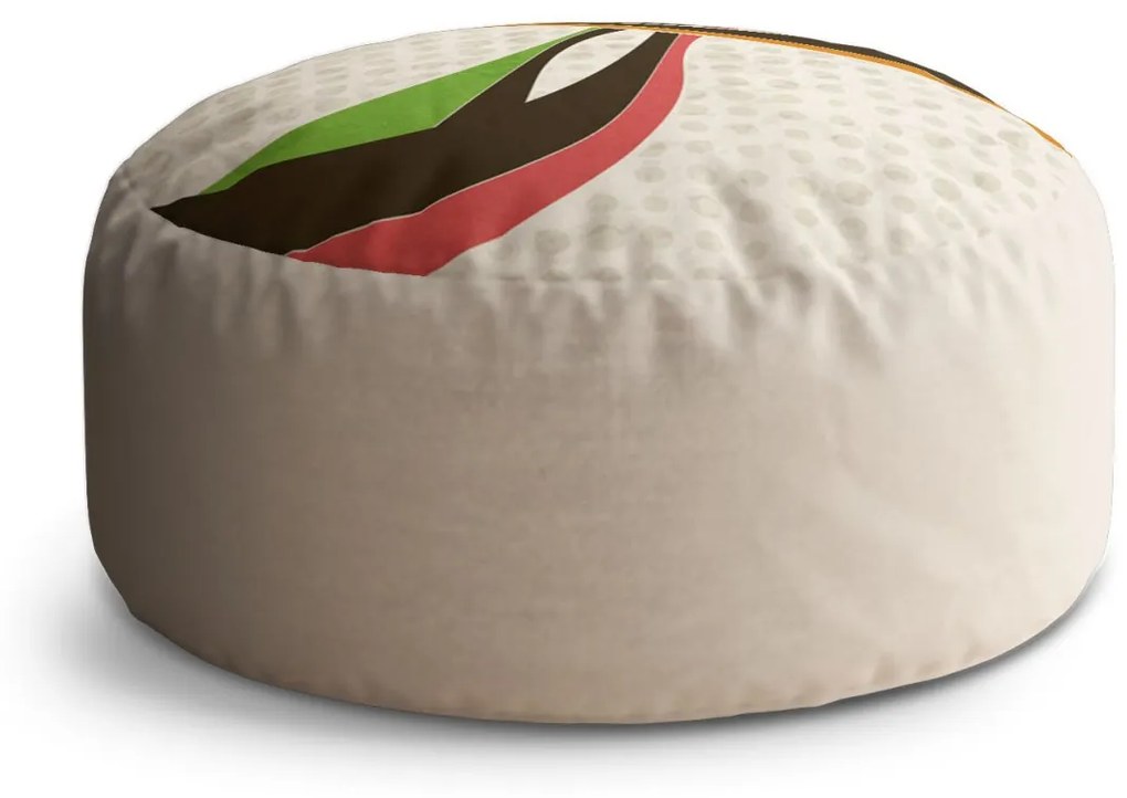 Sablio Taburet Retro abstrakcia: 38x48 cm