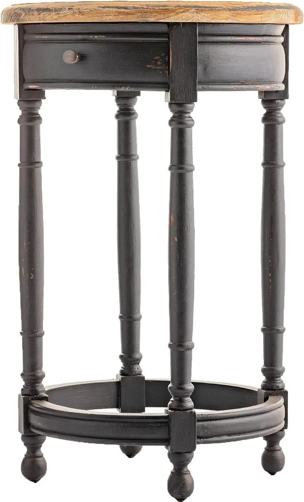 Stolik Margaret 45x72 black&natural