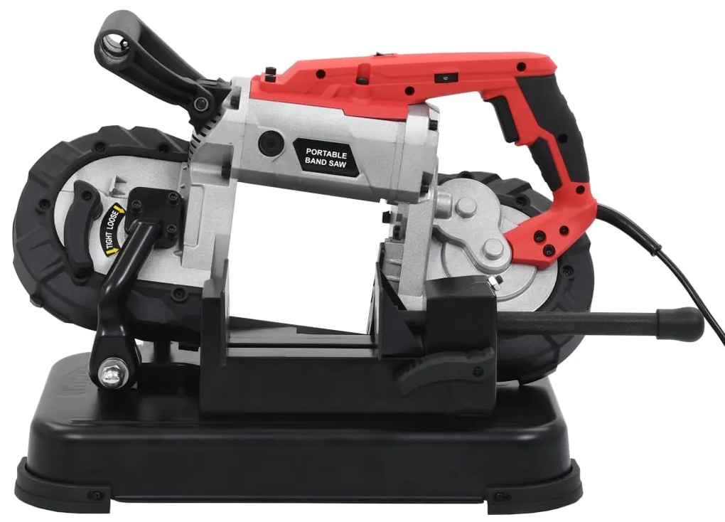 Pásová píla so základňou a prenosným kufríkom oceľová