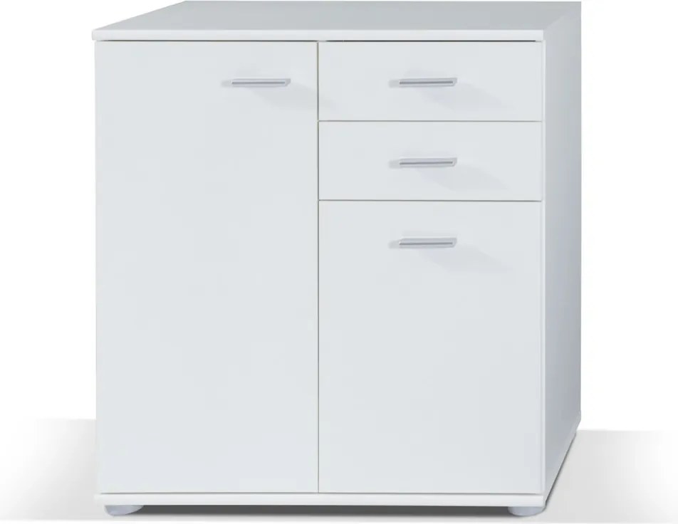 Skrinka so zásuvkami Mike, biela