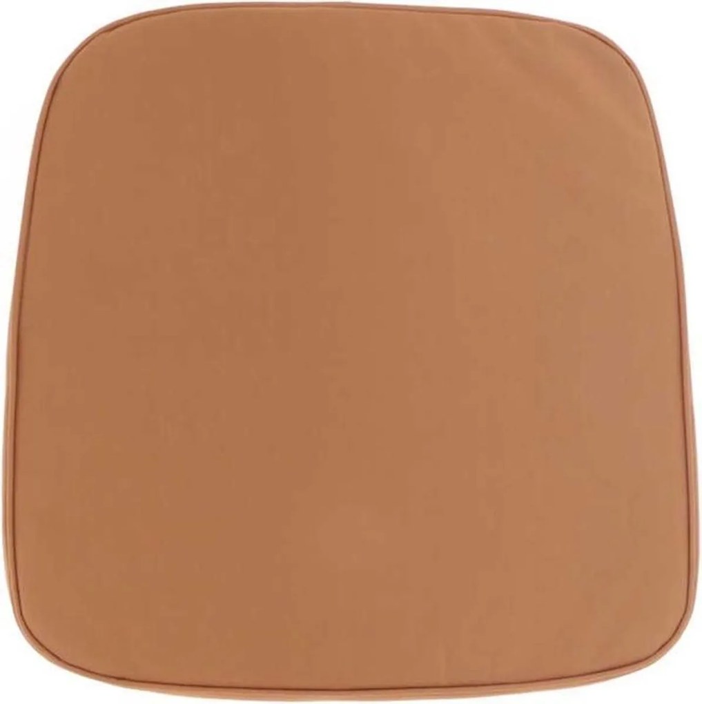 Poduška na stoličku VIREON 44x45 cm, hnedo-oranžová