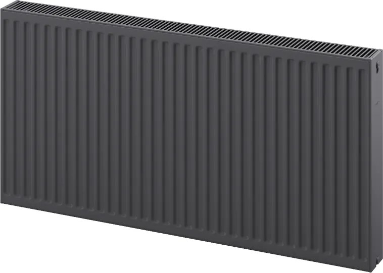 Mexen, panelový radiátor Mexen C22 600 x 600 mm, bočné pripojenie, 992 W, antracit - W422-060-060-66