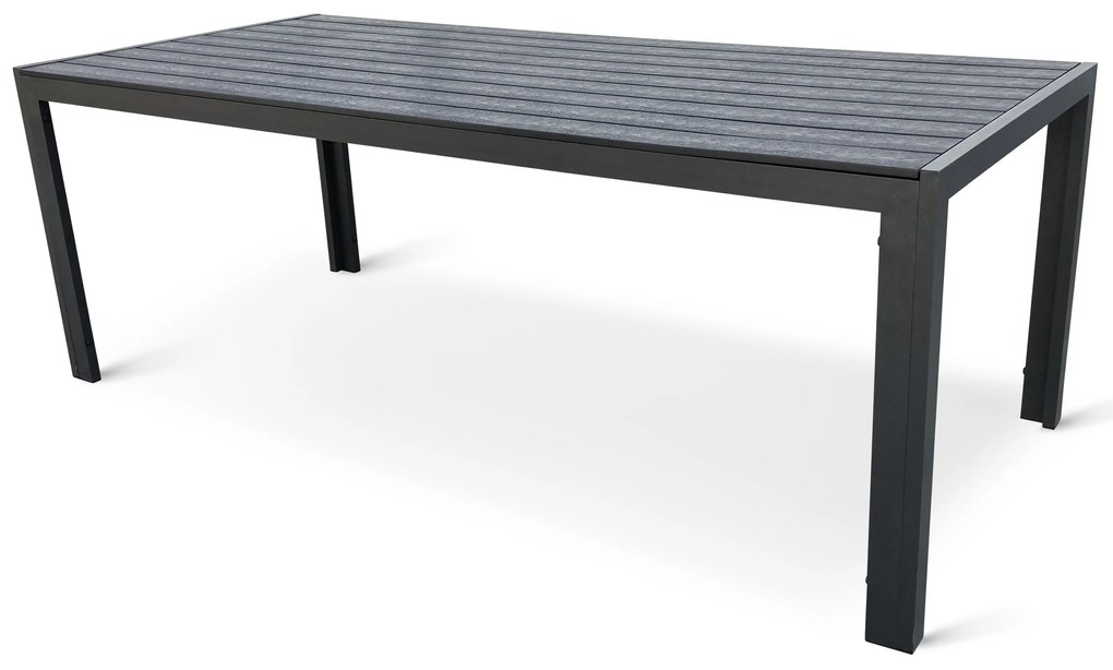 Noela Záhradný jedálenský set Viking XL 190cm + 8x kovová stolička Ramada