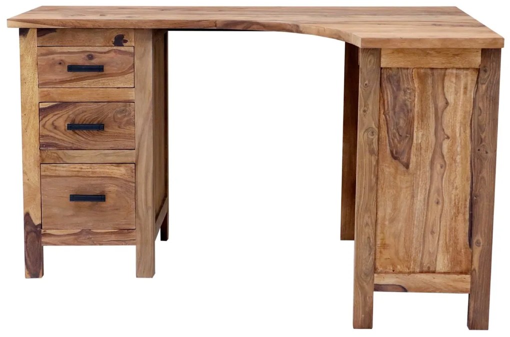 furniture-nabytek.cz - Rohový psací stůl masiv z palisandru 130x76x85