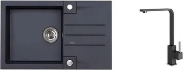 Alveus Set Rock 130 + baterie Afra set drezu a batérie rock 130 + afra / 91 čierna SETA20135